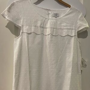 NWT Girls Crown & Ivy white dress